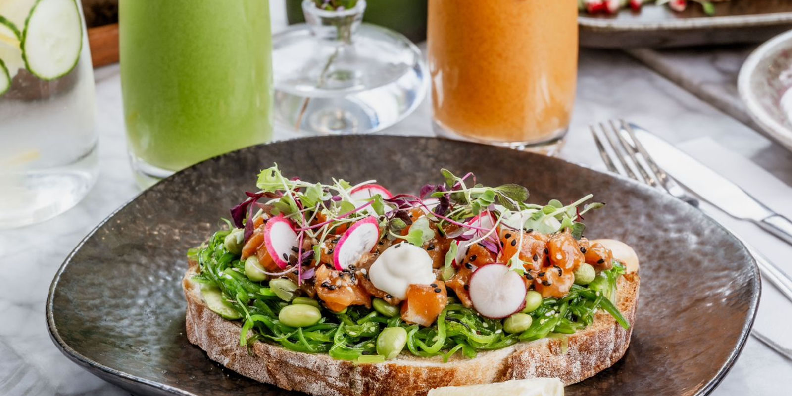 Menu photography